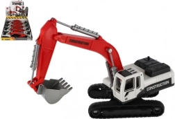 Jouet de construction pelleteuse à chenilles plastique/métal