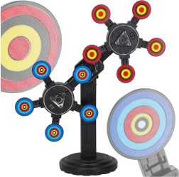 Cible rotative électronique interactive avec score pour tirs au pistolet en mousse