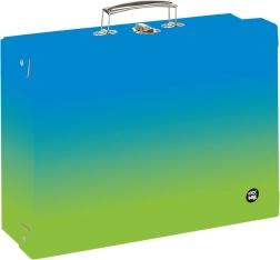 Mallette A4 OXY Ombre Bleu-vert