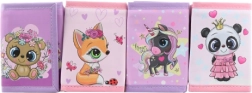 Portefeuille avec animaux à fermeture velcro