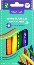 Crayons de cire lavables – set de 6 pièces
