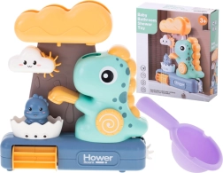 Jouet de bain pour enfant avec dinosaures et roue