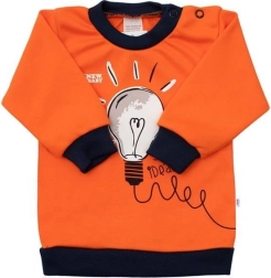 T-shirt bébé en coton New Baby Happy Bulbs à manches longues