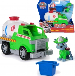 Paw Patrol Rocky – camion-citerne de pompier avec figurine