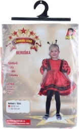 Robe de carnaval - Coccinelle 80 - 92 cm