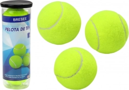 Balles de tennis jaunes lot de 3 pcs