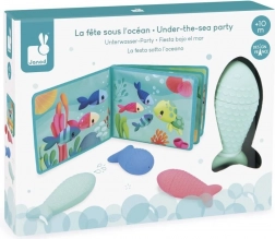 Livre de bain souple avec petits poissons – Monde sous-marin