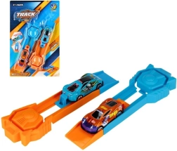 Set de petites voitures métalliques avec lanceurs