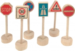 Set de panneaux de signalisation WoodyLand 6 pcs