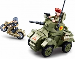 Sluban Seconde Guerre mondiale petit blindé set de construction
