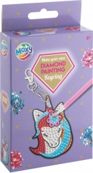 Peinture diamant – pendentif licorne