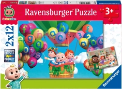 Puzzle Ravensburger Cocomelon 2×12 pièces