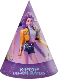 Chapeaux d’anniversaire en papier K-Pop Demon Hunters