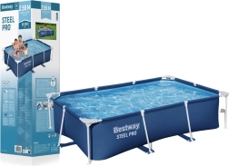 Bestway piscine à armature STEEL PRO 259 × 170 × 61 cm, 2300 l