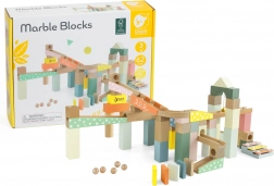 Piste à billes en bois avec cymbalettes Classic World