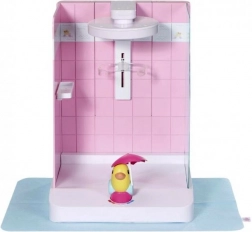 Cabine de douche pour poupées BABY born avec douche fonctionnelle