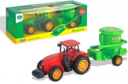 Tracteur avec remorque à inertie