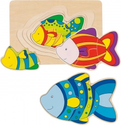 puzzle multicouche poisson goki