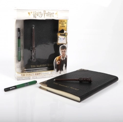 Carnet magique HARRY POTTER de Tom Jedusor avec encre invisible et baguette UV