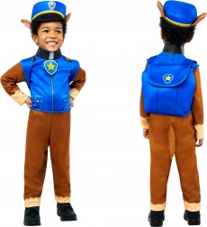 costume pour enfant Chase de PAW PATROL pour carnaval 98–104 cm (3–4 ans)