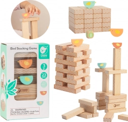 Jeu d’équilibre en bois oiseaux 23 pièces – Classic World