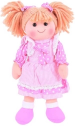 Poupée en tissu ANNA 34 cm