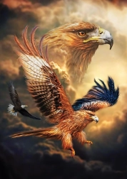 Puzzle Aigle 1000 pièces