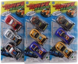 Lot de petites voitures en plastique pour enfants