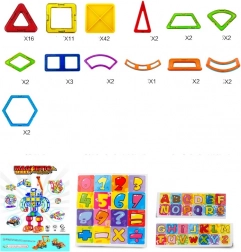 Jeu de construction magnétique pour le développement de l'imagination et de la motricité