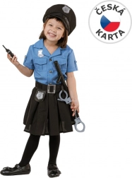 Robe de carnaval Policière pour enfants