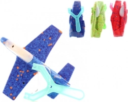 Avion lanceur à propulser avec lumière LED sur piles