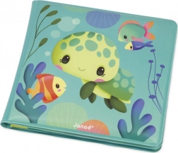 JANOD Livre d’images souple pour le bain tortue