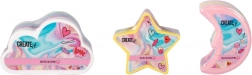 Bombes de bain effervescentes en forme de lune, nuage et étoile CREATE IT!