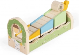 Rampe motrice en bois avec écureuil Bigjigs Toys