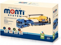 Kit de construction Helitransport MI-2 Mercedes Actros L 1:48