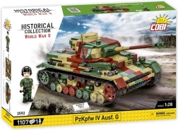 Kit WWII Panzerkampfwagen IV Ausf. G de 1107 pièces