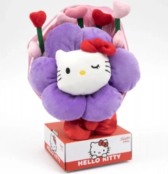 Peluche Hello Kitty avec bouquet 30 cm