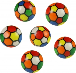 Balle en mousse colorée 6 cm