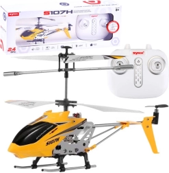Syma S107H hélicoptère métallique télécommandé avec stabilisation gyro – Jaune