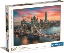 Puzzle 1500 pièces CLEMENTONI – Londres au crépuscule