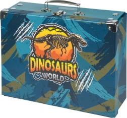 BAAGL Valisette scolaire pliante Dinosaurs World avec ferrures