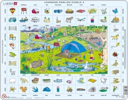 Larsen Puzzle Anglais : Vacances à la campagne 70 pièces