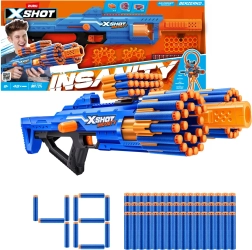 Zuru X-Shot Insanity Berzerko blaster avec barillet + 48 fléchettes en mousse