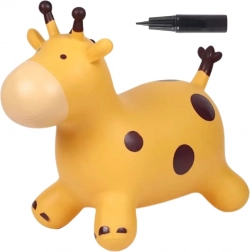 Woopie Girafe sauteur jaune avec pompe