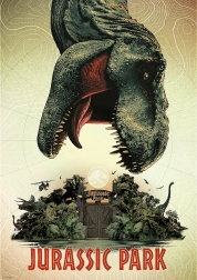 Puzzle TREFL Premium Plus JURASSIC PARK – affiche du film, 1000 pièces