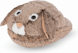 Pantoufle chauffante en peluche lapin