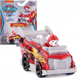 Paw Patrol Rescue Knights voiture de Marshall avec figurine 8 cm