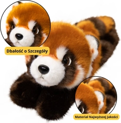 Porte-clés avec une panda en peluche