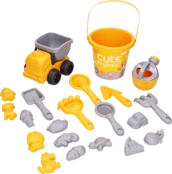 Set de plage avec voiture et accessoires - 21 pièces