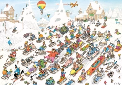 Puzzle JUMBO Jan van Haasteren – En descente, 2000 pièces